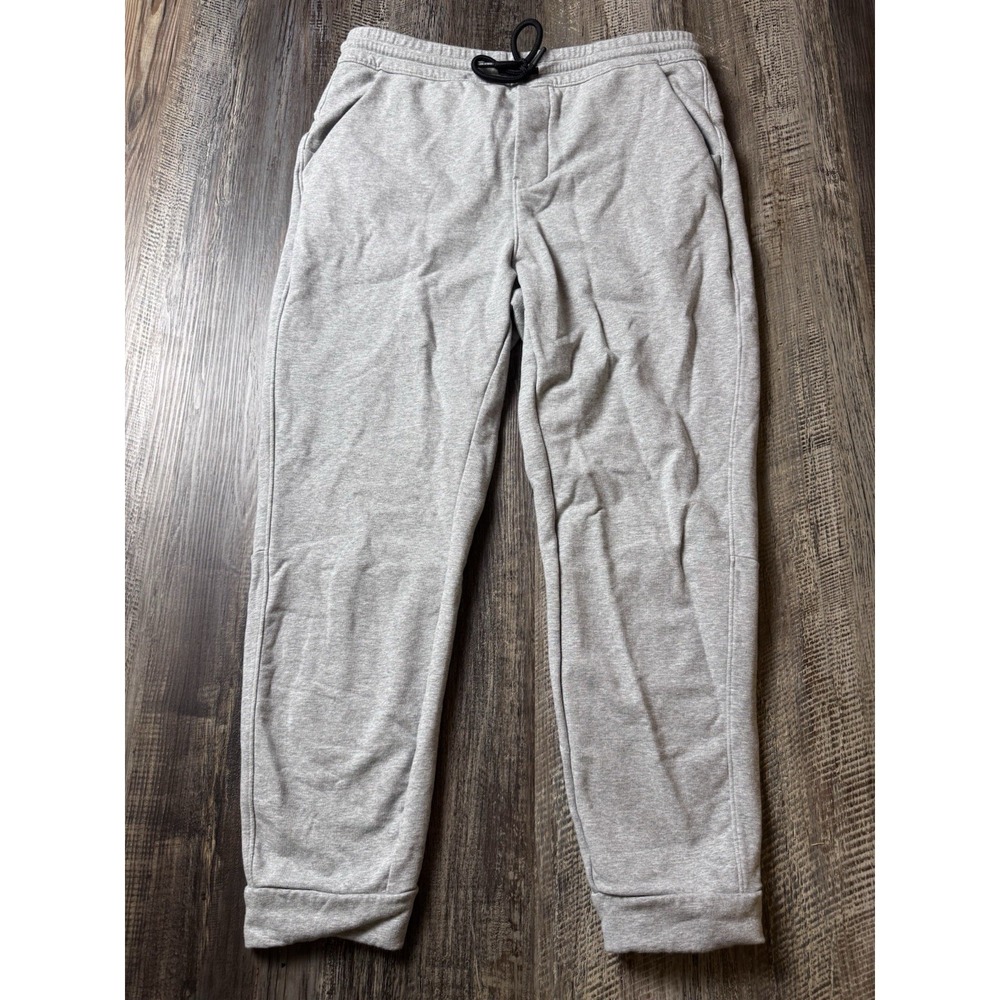 Public Rec Pants Mens 36x26 Grey Weekender Sweatpants Joggers Cuffed Pima Cotton